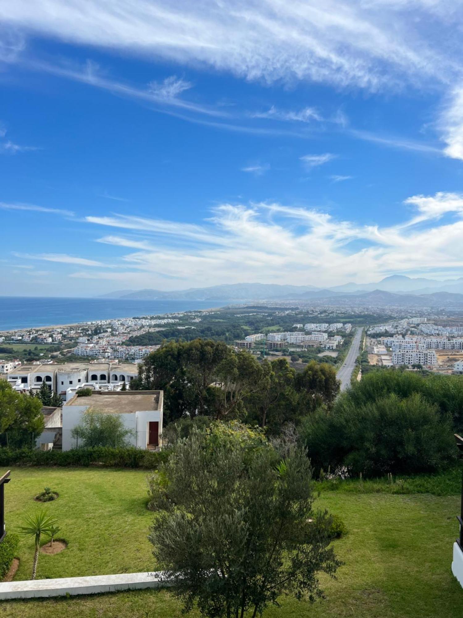 Luxueux Villa Avec Jardin Et Vue Panoramique Tétouan Extérieur photo