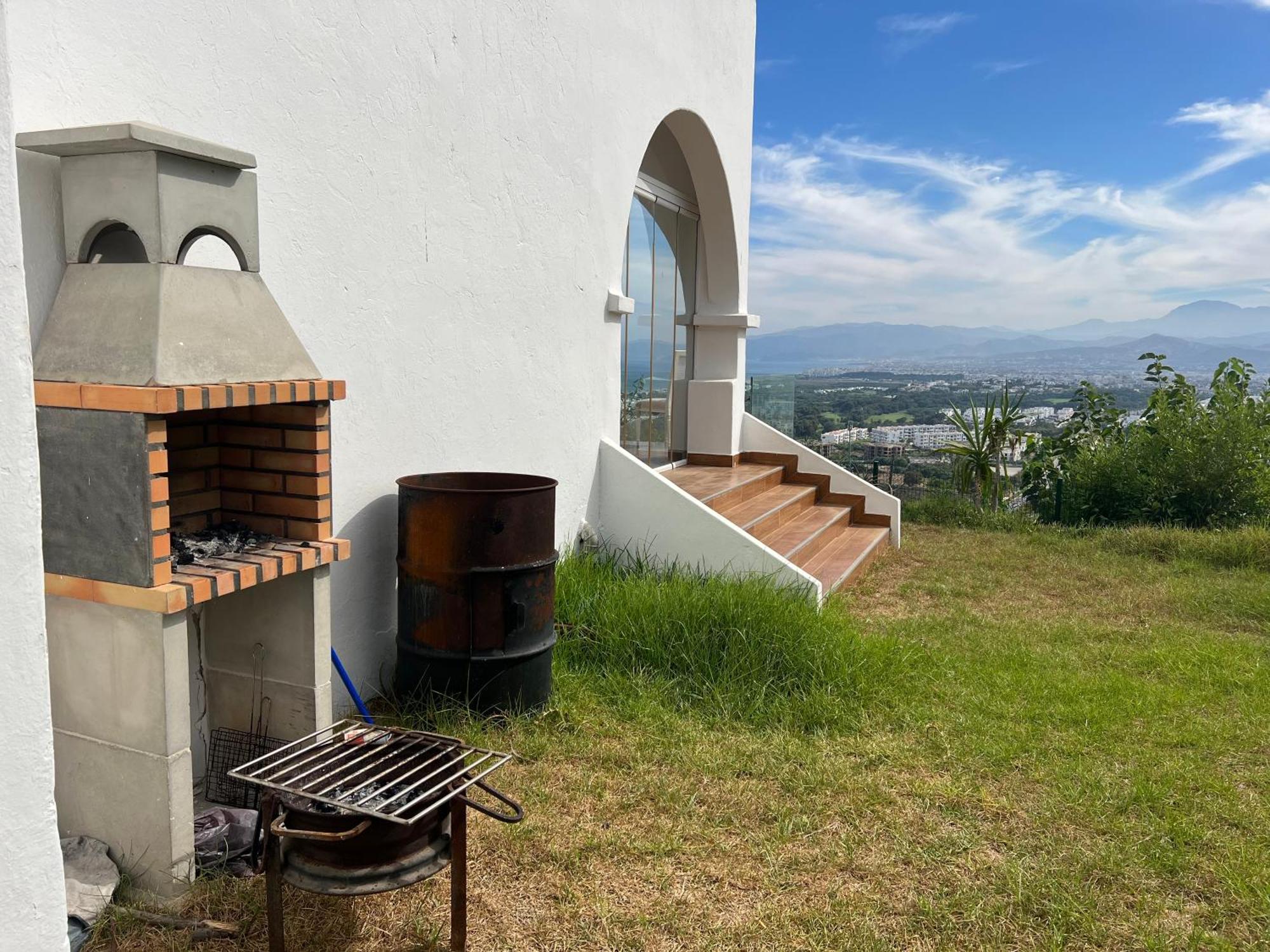Luxueux Villa Avec Jardin Et Vue Panoramique Tétouan Extérieur photo