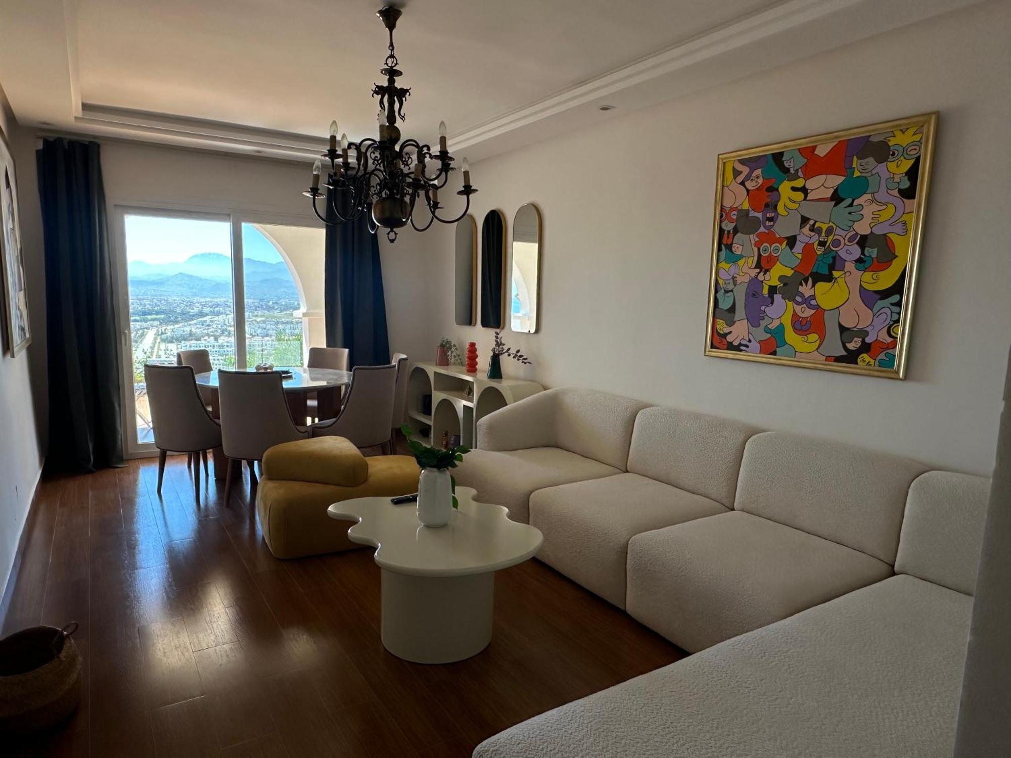 Luxueux Villa Avec Jardin Et Vue Panoramique Tétouan Extérieur photo