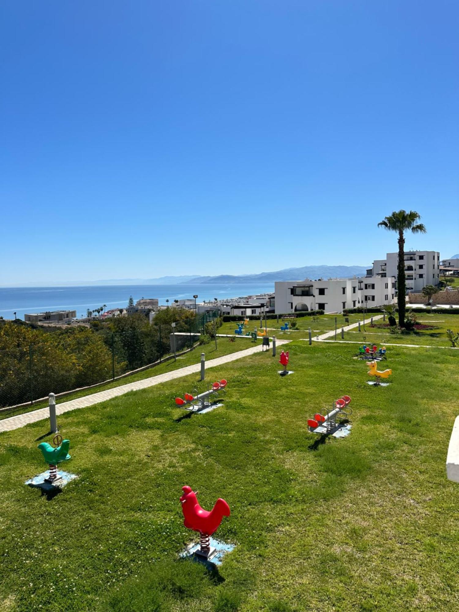 Luxueux Villa Avec Jardin Et Vue Panoramique Tétouan Extérieur photo